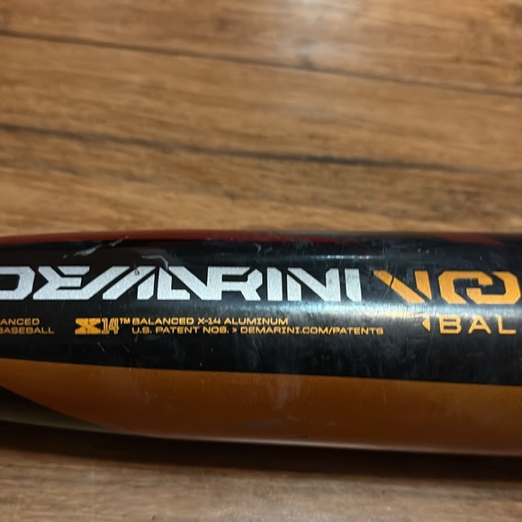 Demarini Voodoo Balance BBCOR 33/29 -3 vbc-18 Baseball Bat 2018 - Picture 9 of 14